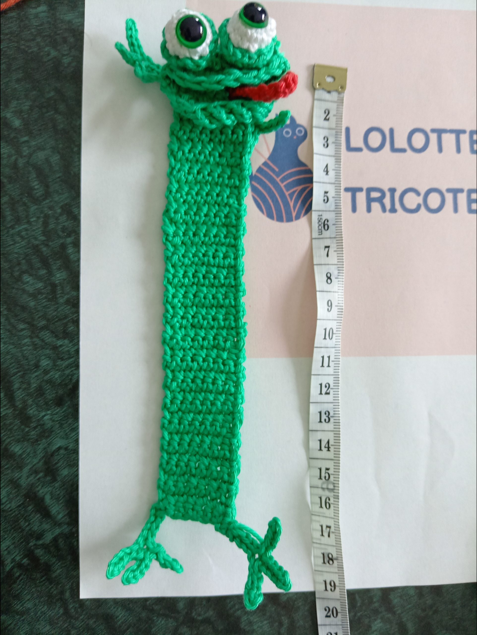 Marque page grenouille – Image 2