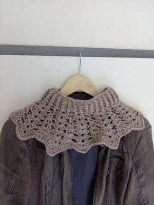 echarpe forme collerette