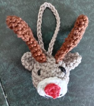 Renne du Père Noël (tête)