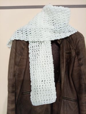 Echarpe blanche