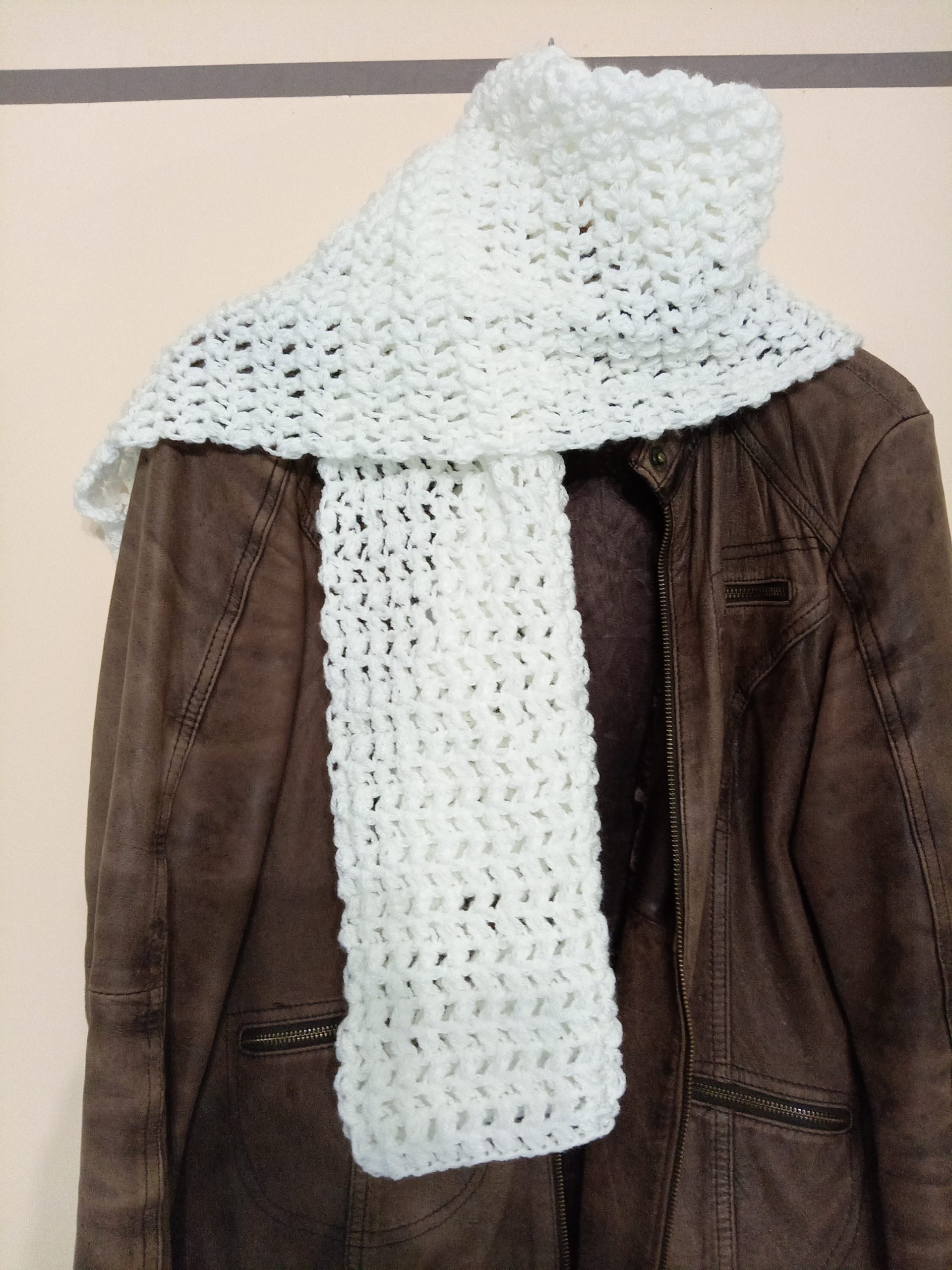 Echarpe blanche