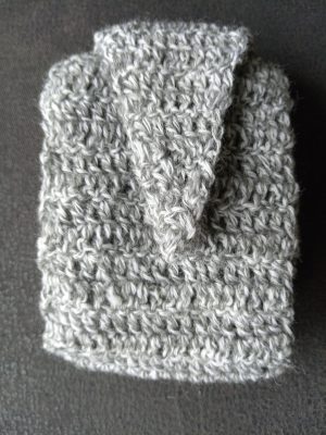 Foulard / mini-écharpe (gris chiné)