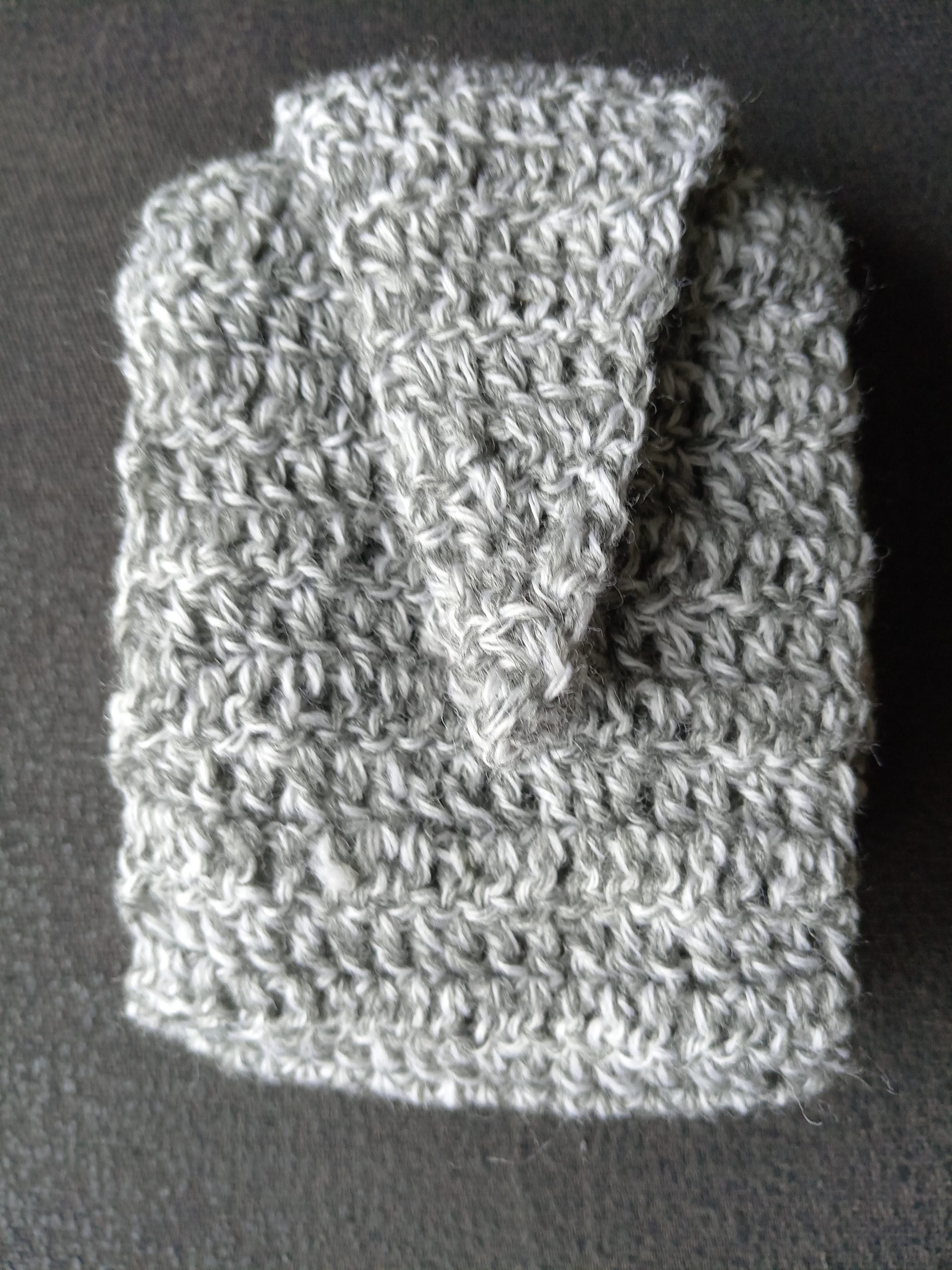 Foulard / mini-écharpe (gris chiné)