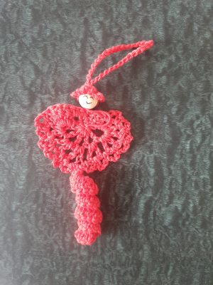 Cœur chenille