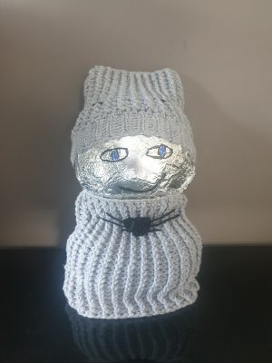 Bonnet et snood chat