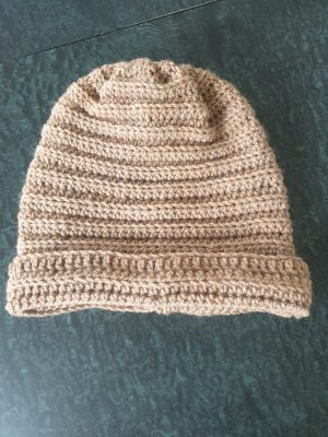 Bonnet marron clair