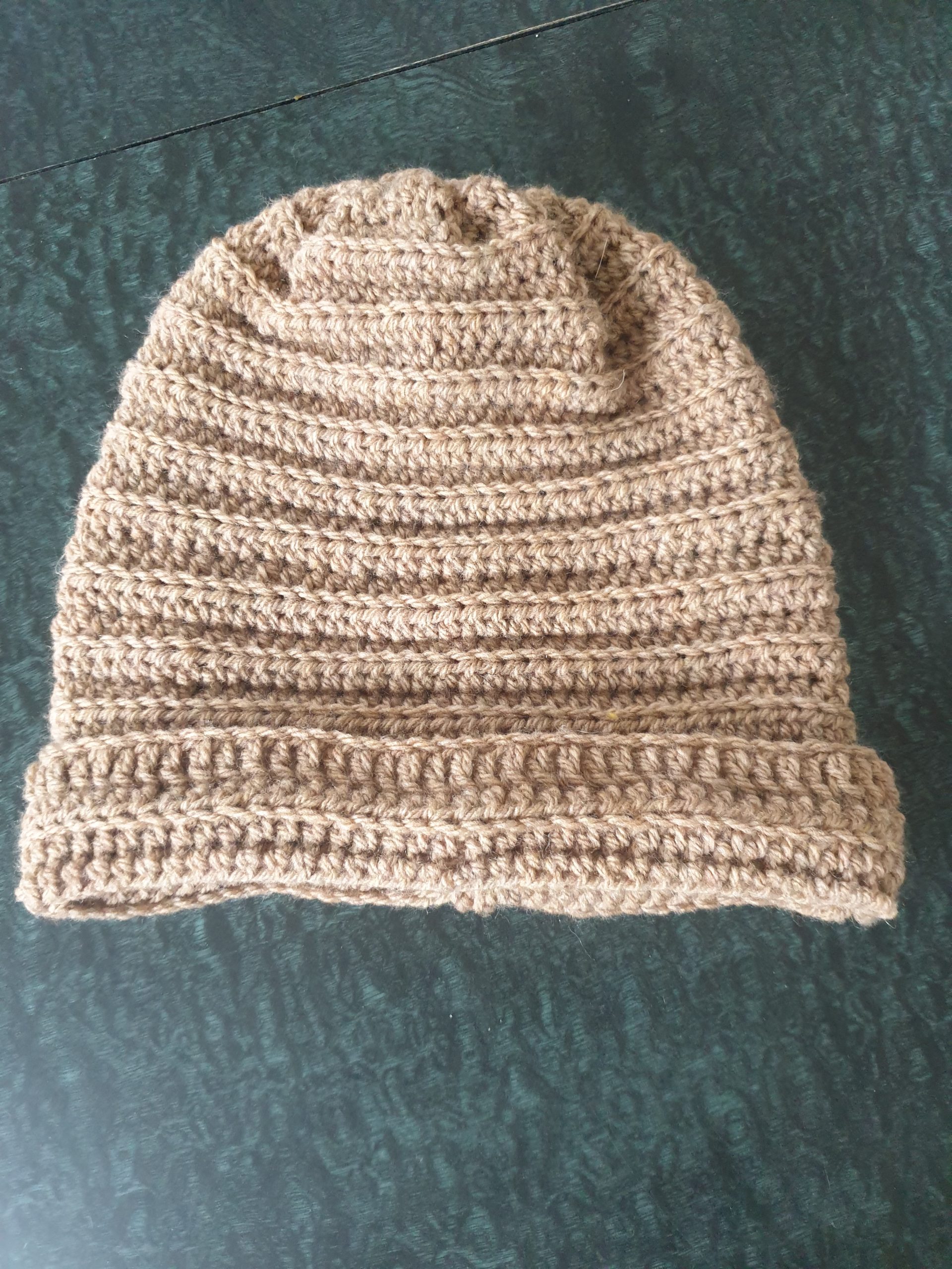 Bonnet marron clair