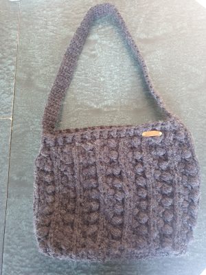 Sac gris noir