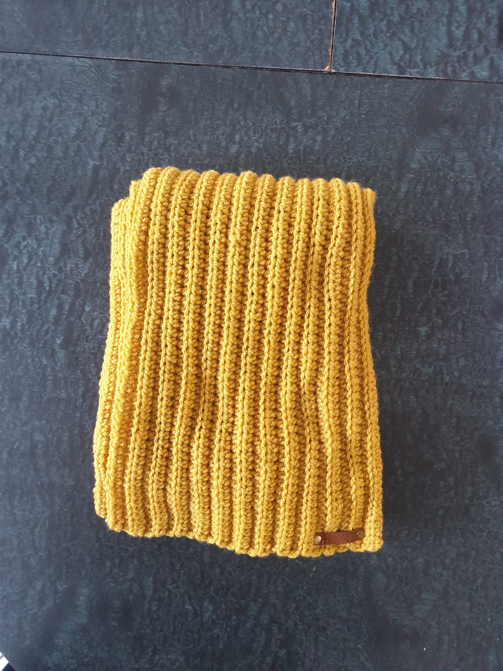 Echarpe moutarde – Image 3