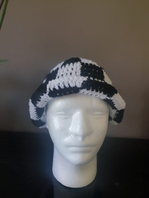 Bonnet damier