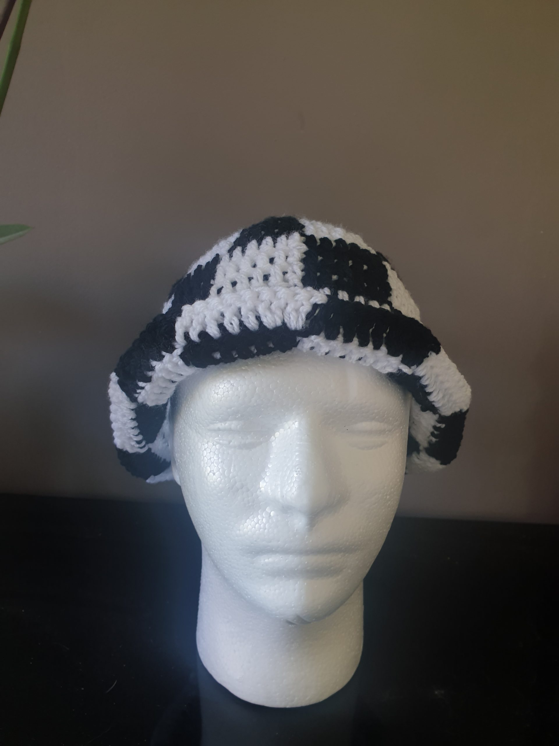 Bonnet damier